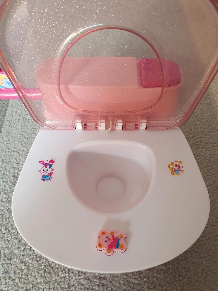 ❤️ Baby Born Toilette Puppentoilette mit Sound in Pirmasens