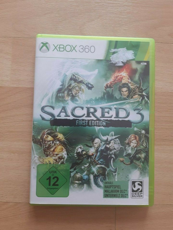 Sacred 3 für X-Box 360 in Hennigsdorf