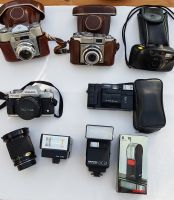 Konvult Fotoapparate und Zubehör Afga, Minolta, Yashica, Zeiss Bayern - Schrobenhausen Vorschau