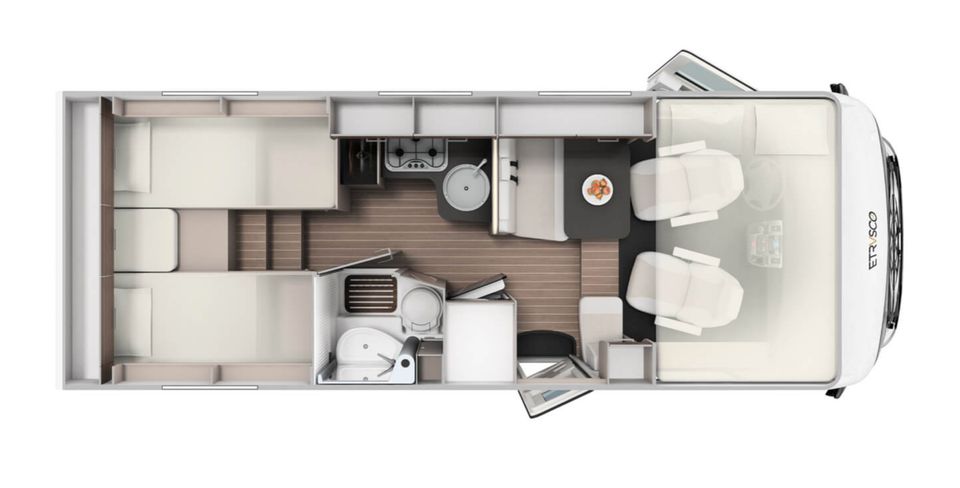 Wohnmobil Integriert Reisemobil mieten  Etrusco I 6900 SB in Backnang