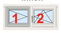 (Aron) Holzfenster 2-flügelig, mit beweg Breite= 1.100;Höhe= 510 Aubing-Lochhausen-Langwied - Aubing Vorschau