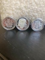 Drei Münzen mit Rechnung Hessen - Wiesbaden Vorschau