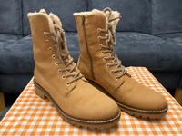 Cox Stiefel gefüttert Schnürung/Reißverschluss beige Gr. 41/40 Buchholz-Kleefeld - Hannover Groß Buchholz Vorschau