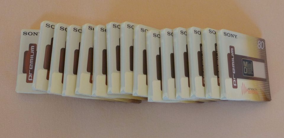 SONY PREMIUM 80  Minidisk , 15 Stück Neu in Schopfheim