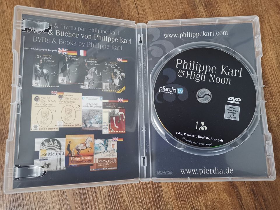 DVD Philippe Karl High Noon Klassische Dressur Pferd Reiten in Gemünden (Wohra)