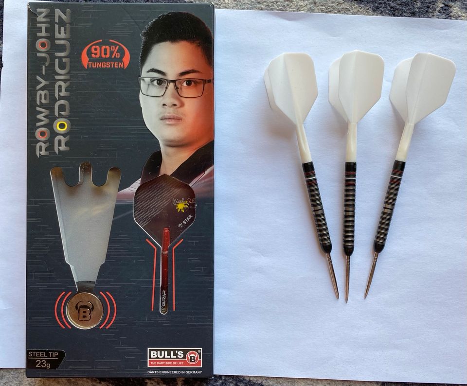 Bulls Steeldarts Rowby.John Rodruguez Bulls 23 g in Laatzen