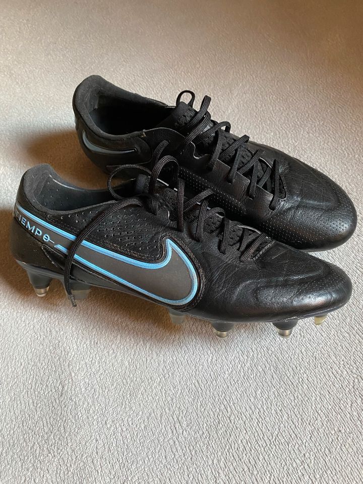 Nike Tiempo Legend 9 Elite SG-Pro AC Schwarz Gr.44 in Dettenheim