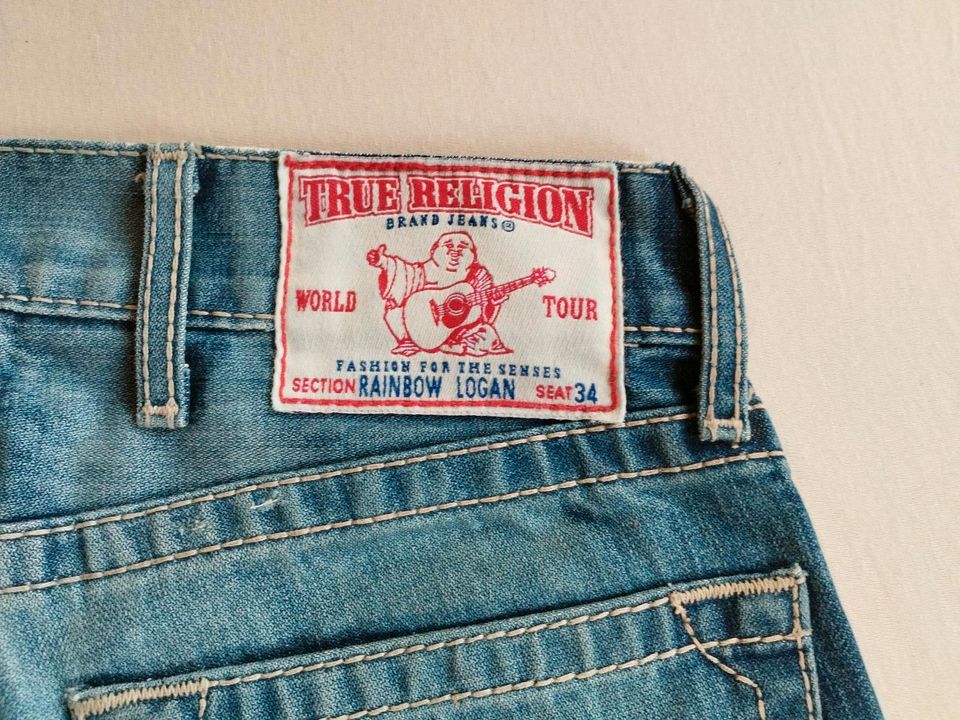 True Religion Jeans Rainbow Logan W30 L34 Topzustand in Berlin