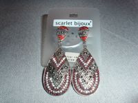 Ohrringe von Scarlet Bijoux, silber-rot, ( Modeschmuck) NEU Niedersachsen - Bad Harzburg Vorschau