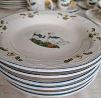 Mandarin Stoneware 6×Supenteller  Motiv Gänse Retro 70er Bergedorf - Hamburg Lohbrügge Vorschau