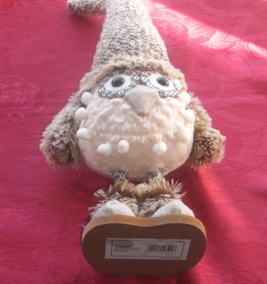 40 cm großer Wichtel Gnom Zwerg Troll Figur Deko in Bedburg