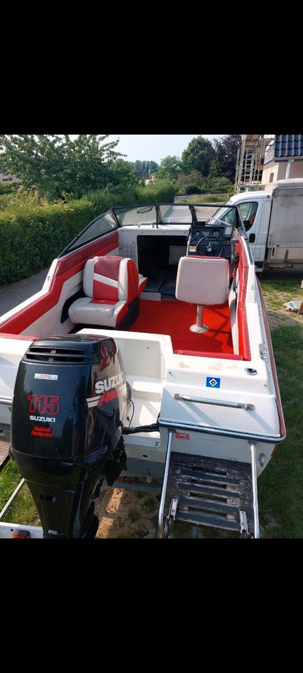 Sportboot mit Aussenborder zu verkaufen in Sittensen