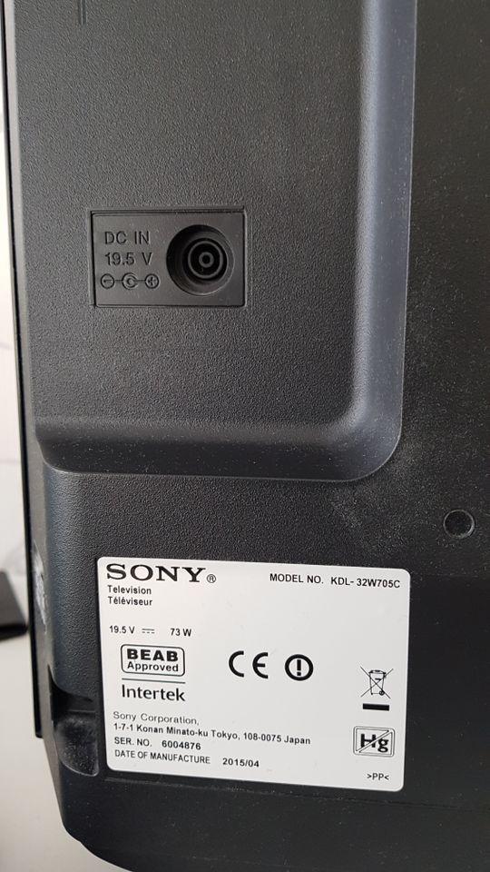 Sony Bravia LED-Fernseher mit Full HD-Display in Glückstadt