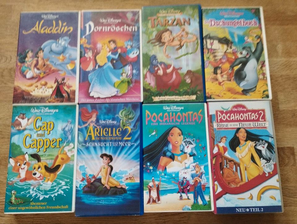 VHS Kassetten von Walt Disney und sonstige in Gifhorn