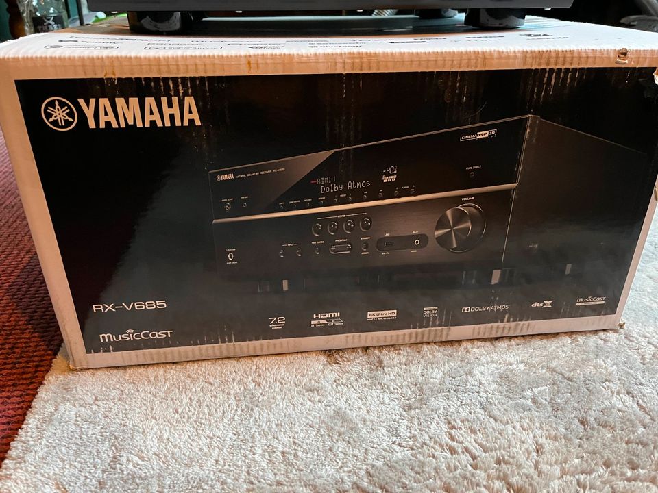 AV Yamaha RX-V 685 /7.2 Dolby Atmos DTS X in Crimmitschau