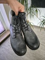 Stiefelette Boots Gr. 42 grau - anthrazit Rheinland-Pfalz - Westerburg Vorschau