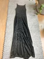 Zero Kleid Maxi lang Samt schwarz festlich Gr. 38 Baden-Württemberg - Rastatt Vorschau