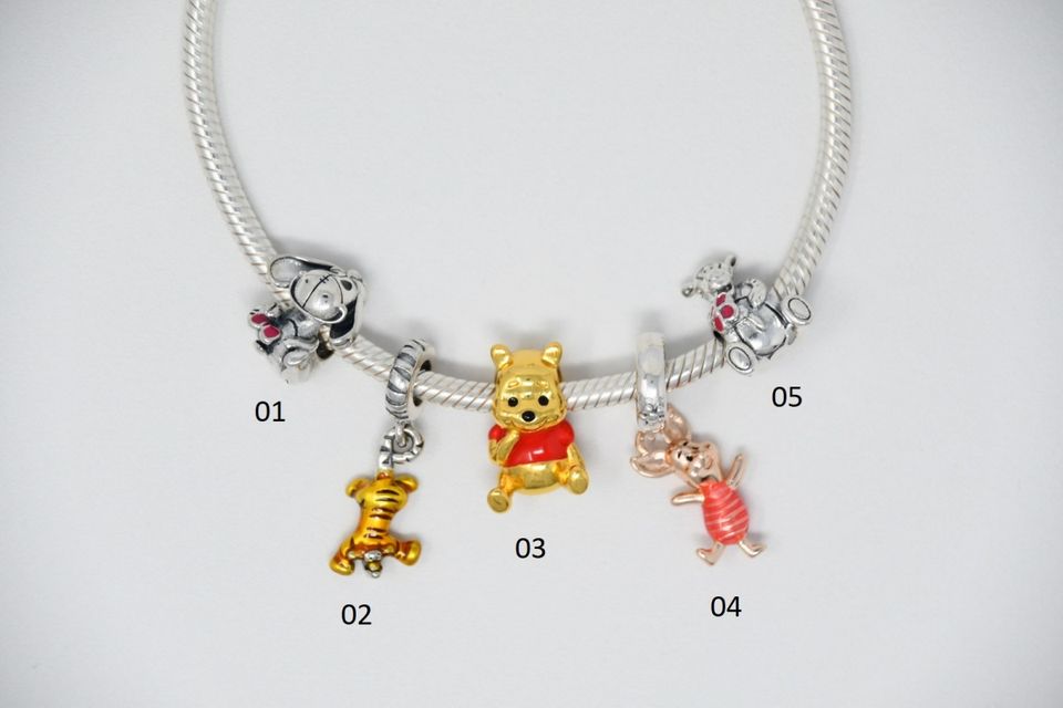 Charms 925er Sterlingsilber, für Armbänder, Winnie Puh in Osterholz-Scharmbeck