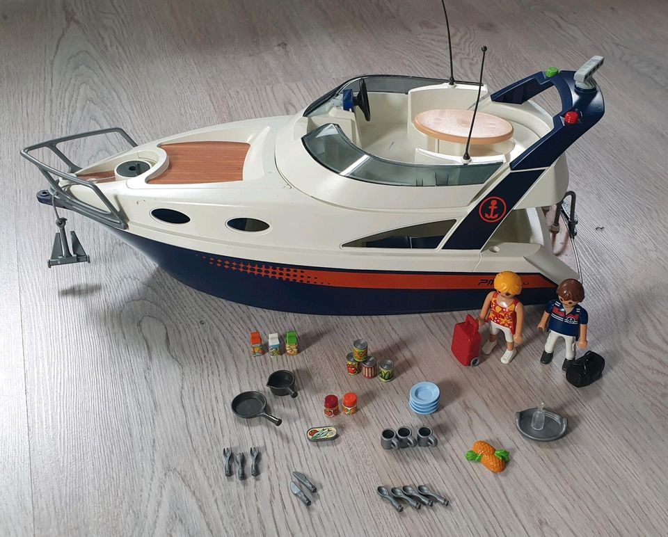 Playmobil Bagger Maxx 7  ☆ Playmobil Yacht ☆ Hubschrauber in Walsrode