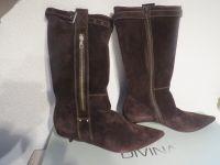 Italienische Designer Leder-Stiefel von DIVINA Gr. 40 Bayern - Spalt Vorschau