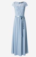 Kleid hellblau Brautjungernkleid Hochzeit Abendkleid München - Bogenhausen Vorschau