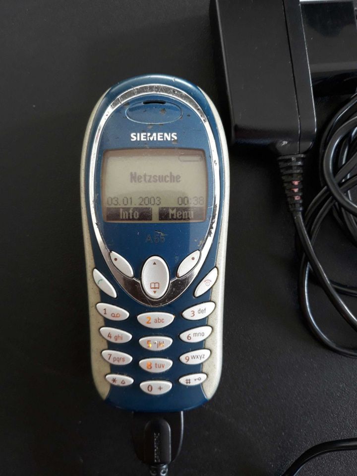 Siemens A55 Handy Mobiltelefon phone incl. Bedienungsanleitung in Niedereschach