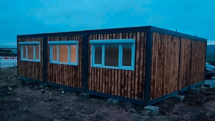 ⚡️ 63 m² - Sofort verfügbar - Deutschlandweiter Versand - 2 Jahre Garantie ⚡️ Containeranlage für Sozialwohnungen Notunterkünfte Temporäre Wohnraumlösungen Bildungsprojekte Sozialprojekte Tiny House in Brunnen