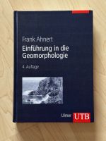 Einführung in die Geomorphologie Ahnert Geographie Bayern - Wiesenttal Vorschau