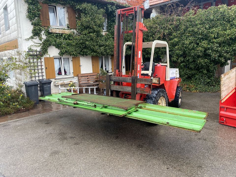 Für Kipper Krone 8 t Tandem Silieraufbau in Steingaden