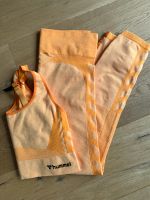 Hummel Sport Leggings und BH in Orange Gr. L Aubing-Lochhausen-Langwied - Aubing Vorschau