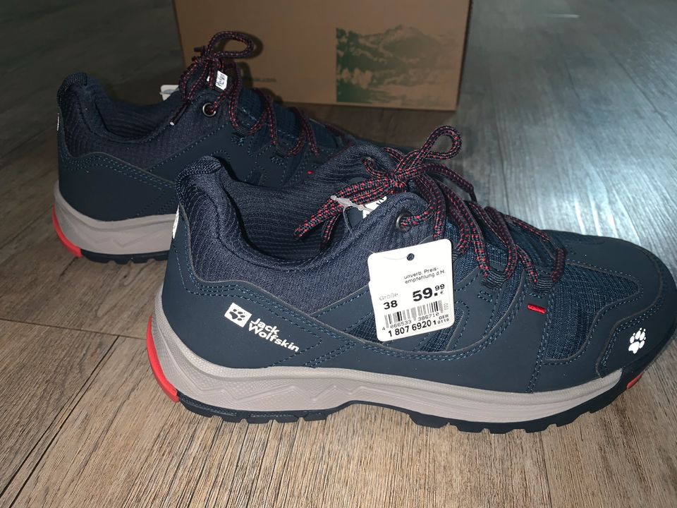 Jack Wolfskin Wanderschuhe 38 NEU in Riesa