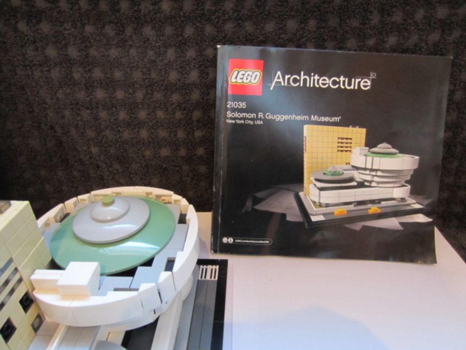 Lego Architecture Bausatz Guggenheim Museum 21035 m. Bauanleitung in Velbert
