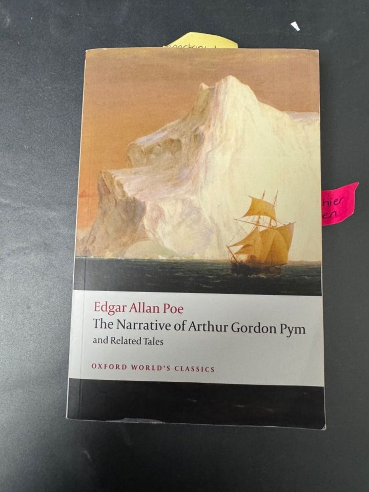 Edgar Allan Poe - The Narrative of Arthur Gordon Pym in Niederkirchen bei Deidesheim