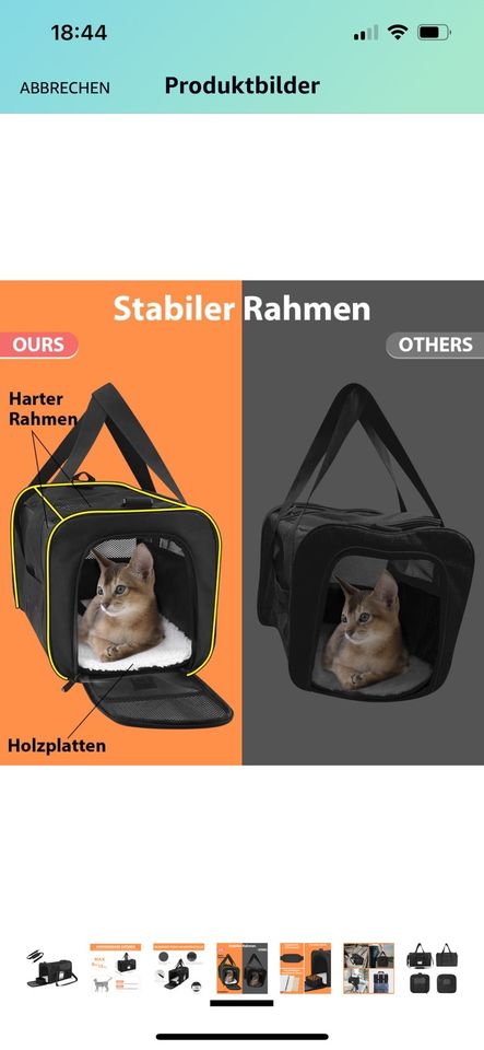 Katze Transporttasche in Nidderau