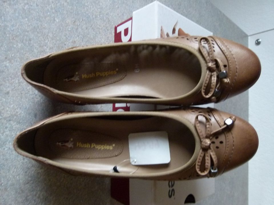 Damenschuhe Ballerinas Hush Puppies neu Gr. 39 VB 18 EURO in Alsbach-Hähnlein