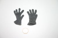 Fingerhandschuhe Stoff grau für Action Figuren in 1/6 Niedersachsen - Hann. Münden Vorschau