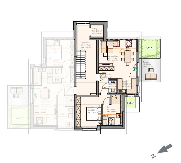 Infotag am 26.05. / 11:00 - 15:00 Uhr: Hochwertige Penthouse-ETW inkl. Dachterrasse, Aufzug & Stellplatz - barrierefrei! Pfingstangebot! in Braunschweig