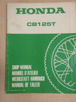 Honda CB 125 T Nachtrag zum Werkstatthandbuch Shop Manual 1982 Nordrhein-Westfalen - Gelsenkirchen Vorschau