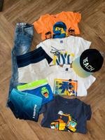 Kleiderpaket Set 110/116 Sommer Dino Beach Sachsen-Anhalt - Dessau-Roßlau Vorschau