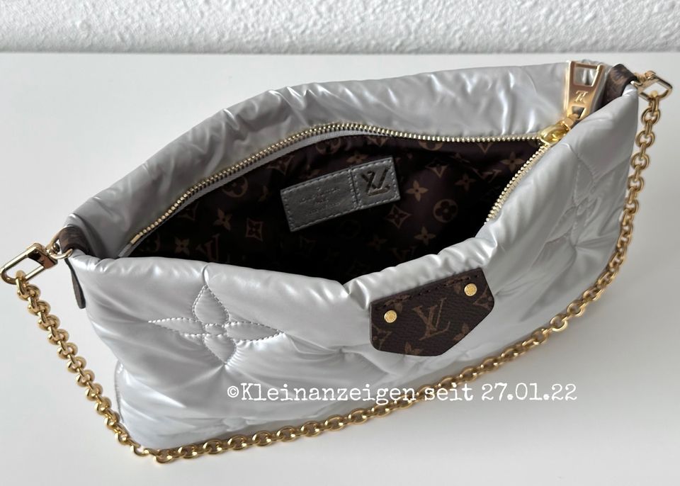 Louis Vuitton Tasche Pochette Silber aus MPA Rechnung NEU in Dörpen