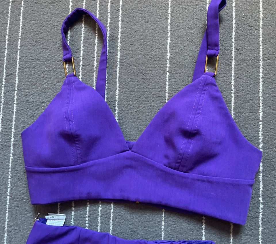 Zweiteiler Set Bustier Crop Top + Hose Koton Gr. 36 S + 32 34 XS in München