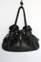 FS Secondhand Tragetasche schwarze Beuteltasche Damen Gothic Sachsen - Striegistal Vorschau