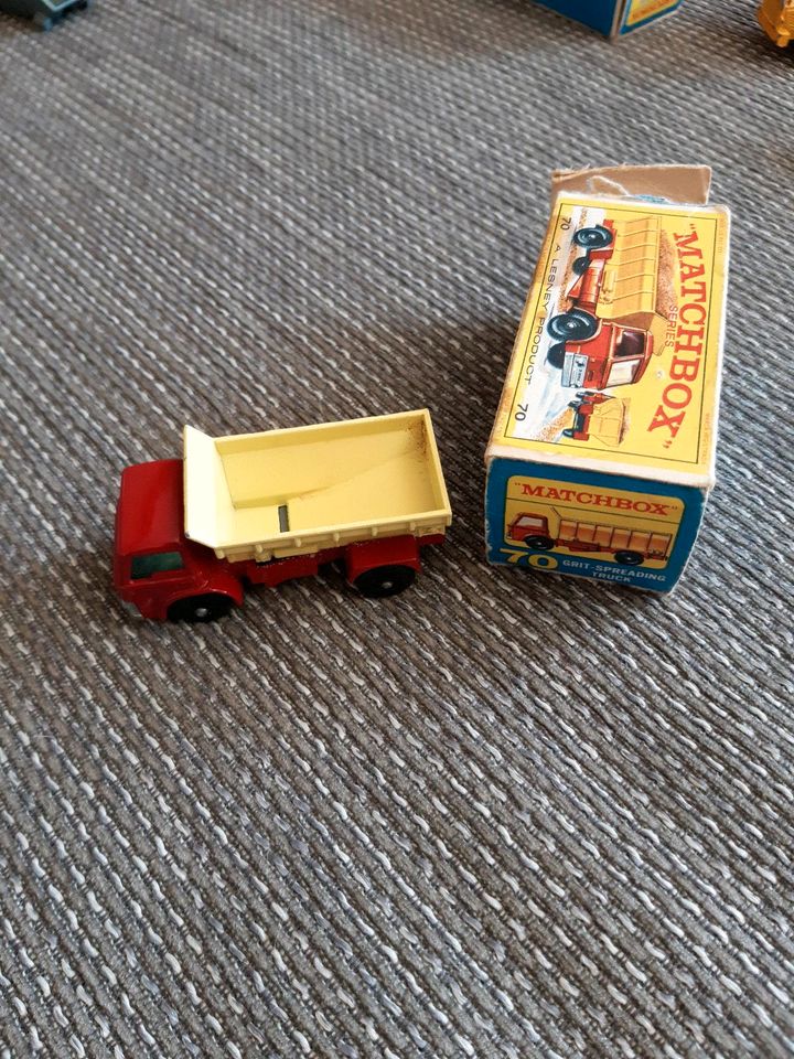 Matchbox Grit Spreading Truck in Ebermannstadt