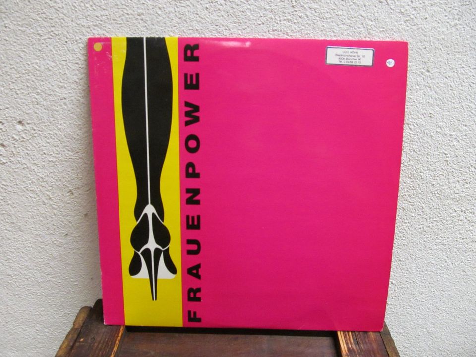 LP "Frauenpower", Pop Rock Compilation 1991, Schallplatte in Kumhausen