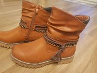 Rieker Stiefel Stiefeletten Boots cognac Gr.39 Neu Hessen - Wiesbaden Vorschau