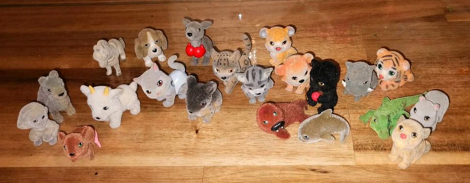 Spielfiguren, Sammelfiguren set 21 Teilig Tiere flauschig in Essen