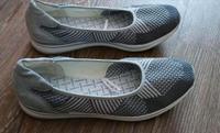 MEDICUS Ballerinas Gr. 5,5 (38,5) weiß/grau mit Lederkappe Hessen - Ortenberg Vorschau