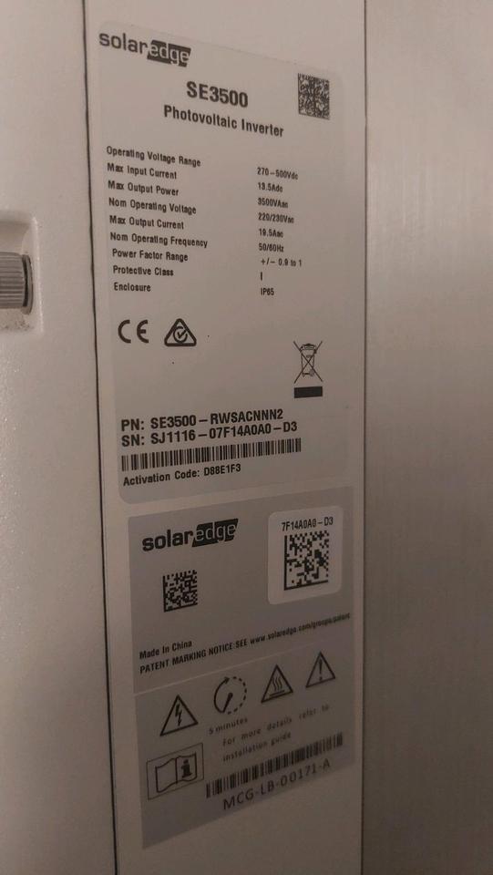 BATTERIESPEICHERPAKET  mit LG RESU 7H, gebraucht in Kritzmow