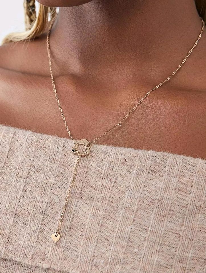 NEU Lariat Halskette Herzanhänger Kette Urban Outfitters Gold Sch in  Frankfurt am Main - Nordend | eBay Kleinanzeigen ist jetzt Kleinanzeigen