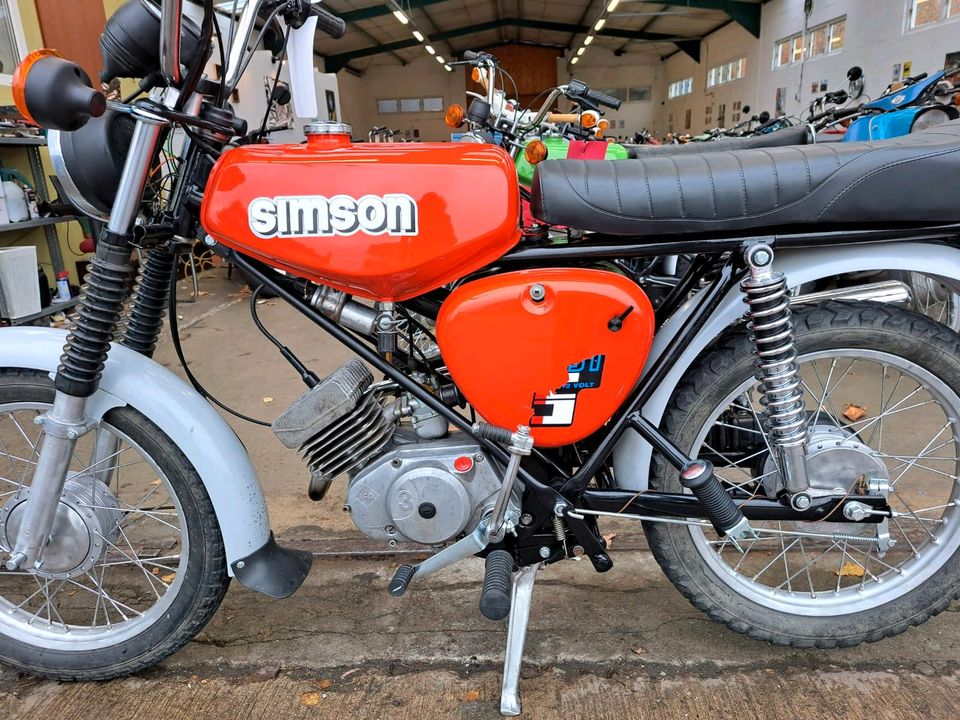 Simson S51 4-gang Enduro Nr.: A1005 Standort Weinböhla in Weinböhla